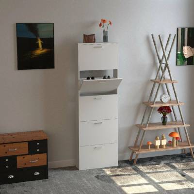 VCM Sulos XL 59 × 17 × 179 cm bílý