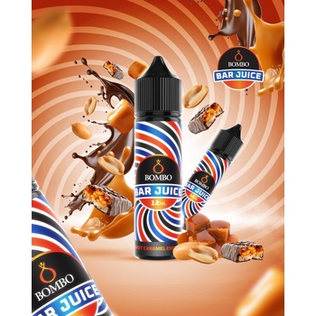 Bombo Bar Juice Peanut Chocolate Caramel 12ml/60ml Flavorshot