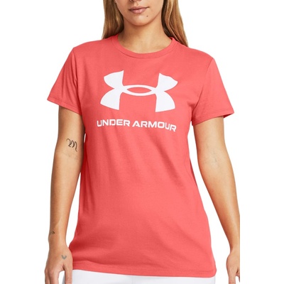 Under Armour Тениска Under Armour UA W SPORTSTYLE LOGO SS-PNK Червен Velikost XS