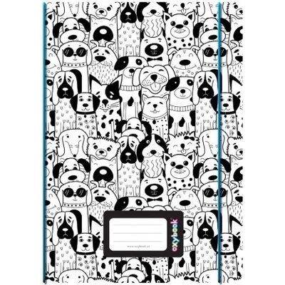 Oxybook Sešit PP A4 Dogs KARTONPP