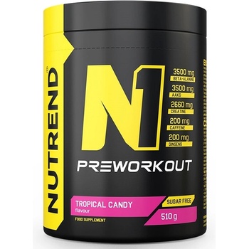Nutrend N1 Pre Workout, 510 Grams