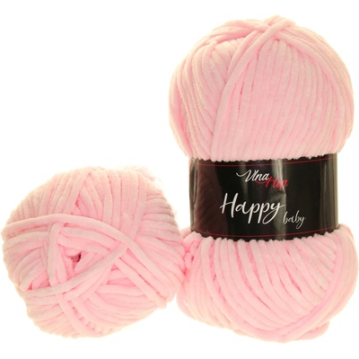 Vlna Hep Happy Baby 41061 světle růžová