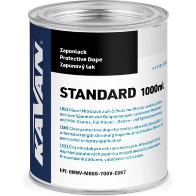 Kavan zaponový lak STANDARD 1000ml KAV56.9989B