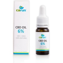 Carun Kannabidiolový konopný olej CBD 6% 10 ml