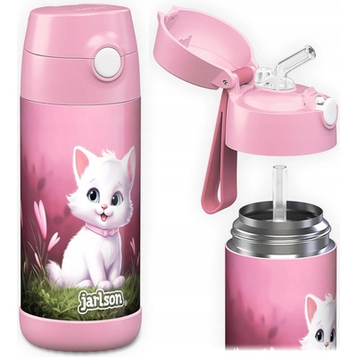Jarlson termoláhev 350 ml kočička