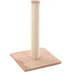 FLAMINGO Scratching LISA tree Polset Beige Ecru, драскалка за коте, с пилон, бежова, 38х38х59 см, Белгия - 1031266
