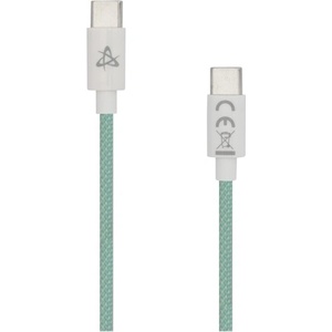SBOX TYPE-C-1-G 1 м 60W зелен кабел за данни и зареждане Type-C (TYPE-C-1-G)