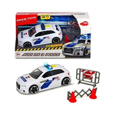 Dickie Toys Dickie: полицейски автомобил Audi RS3 - 15 см