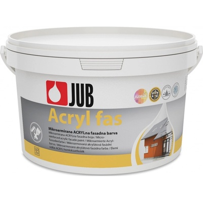 JUB Acryl fas biela 2 l
