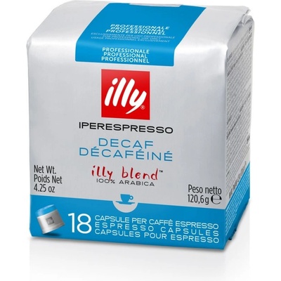 illy kapsule Iperespresso Professional DECAF 18 ks