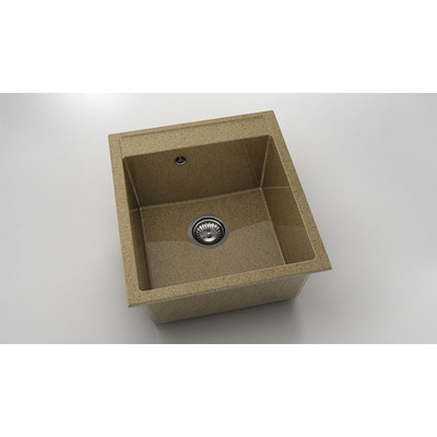 FAT Мивка Vanguard 224, Granicite, 343 White Frappe, с включен сифон