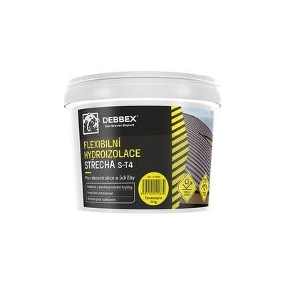 Den Braven Strešný hydroizolačný náter DenBit S-T4 čierny 5 kg
