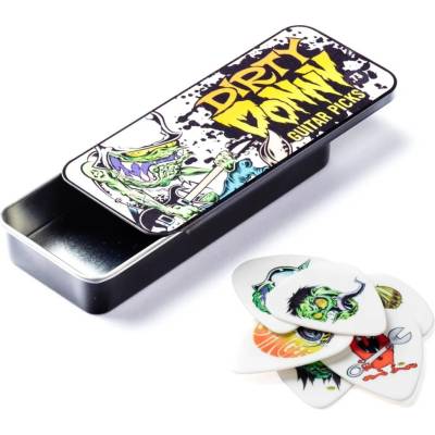 Dunlop Dirty Donny Blackline Art Pick Tin 0.73