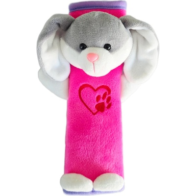 CarComfort Potah bezpečnostního pásu králík růžový – Hledejceny.cz