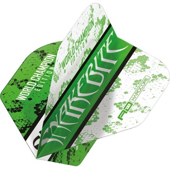 Red Dragon Yin Yang Peter Wright zeleno-biele, 100 mikrónové