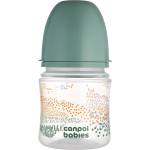 Canpol babies Антиколик шише с широко гърло Canpol - Easy Start, Mountains, 120 ml, Сиво (35/242_gre)