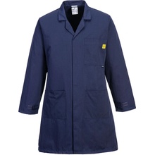 Portwest AS10 Plášť anti Static ESD Navy