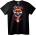 NOONEBRAND Тениска Лисица Щит - 2XL, White