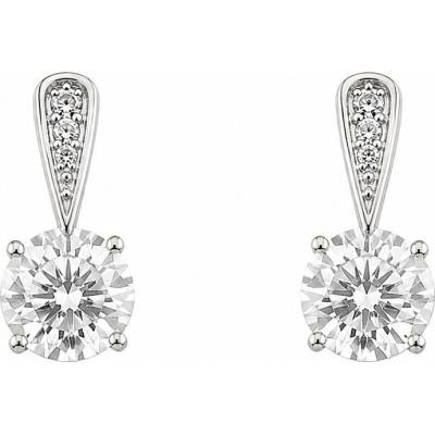 Ornamenti náušnice Zirconia silver SA300132