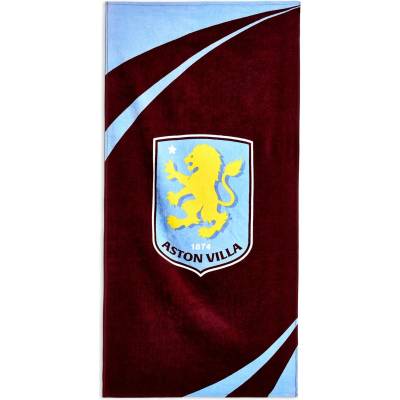 Team Хавлиена кърпа Team Football Officially Licensed Beach Towel 70 x 140 cm - Aston Villa