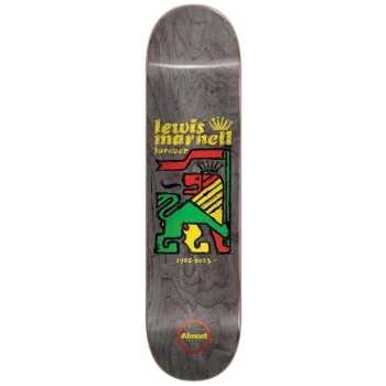 Almost Дъска за скейт ALMOST Lewis Rasta Lion R7 Marnell 8