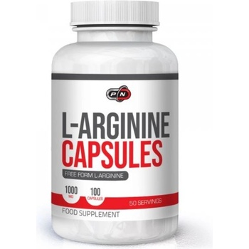 Image 1 of Pure Nutrition L-ARGININE 1000 mg - 100 капсули