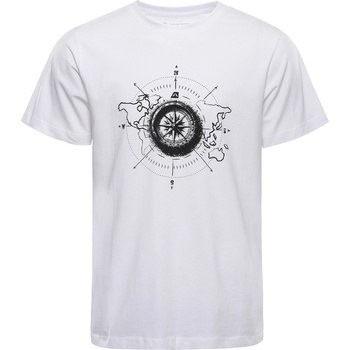 ALPINE PRO Мъжка памучна тениска ALPINE PRO MOROL бяла вариант pa ALPINE PRO | Byal | МЪЖЕ | S