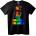 NOONEBRAND Тениска Pokémon Честен Детски ден - S, Black