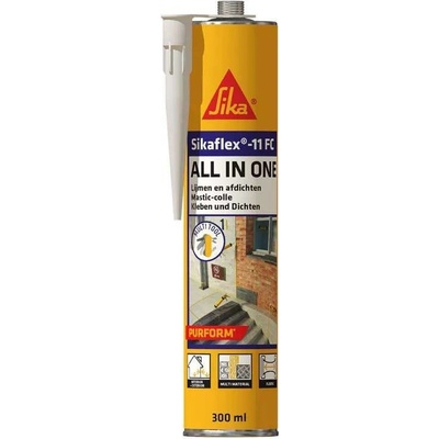 SIKA Sikaflex 11 FC Polyuretanové lepidlo 300 ml White