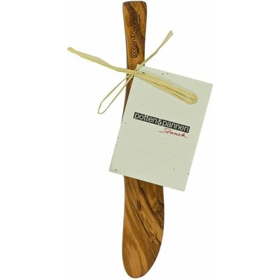 Potten & Pannen - Staněk Nůž na máslo z olivového dřeva 17 cm 6097614
