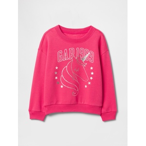 GAP Бебешки суитшърт с логото на GAP GAP | Rozov | Момичешки | 92 - zoot - 40,97 лв