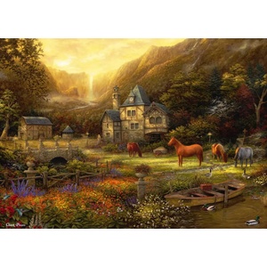 Grafika Art Puzzle - Puzzle Chuck Pinson - The Golden Valley - 500 piese