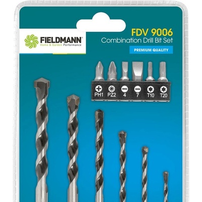 Fieldmann FDV 9006 súprava vrtákov a bitov, 12 ks