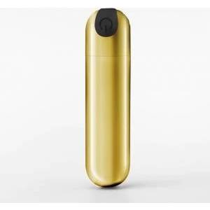 Boss of Toys Crushious iMoan Golden Rechargeable Compact Vibrating Bullet 10 Modes
