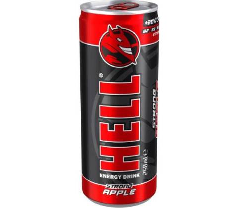 Hell Hell energetický nápoj Apple 250 ml