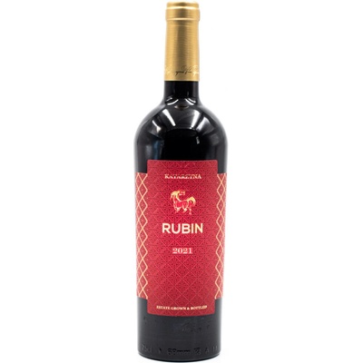 Katarzyna Estate Rubin červená 2021 14,5% 0,75 l (čistá fľaša)