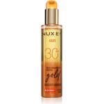 NUXE Sun Sun Oil Gold SPF 30 слънцезащитно олио за лице и тяло с озаряващ ефект SPF 30 150ml