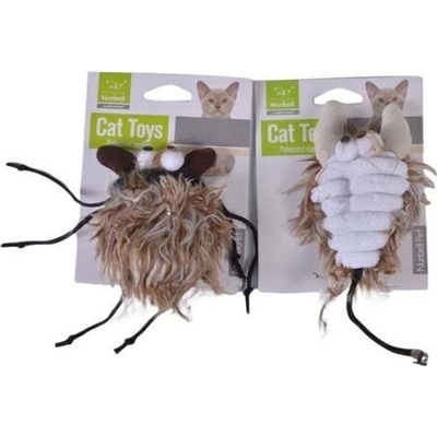 Nunbell Cat Toys - Играчки за котки от плат със звънче