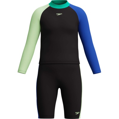 Speedo Комплект 2 части с uv защита boys colourblock set