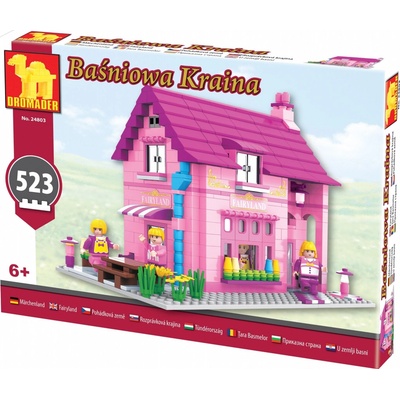 Dromader 24803 Pohádková země domeček pro holky 523ks