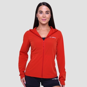 GymBeam Дамско яке за бягане Pulse Running Jacket Orange L