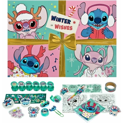 oxybag Adventní kalendář Stitch – 24 překvapení