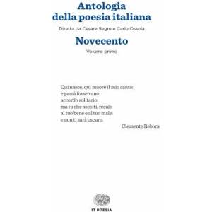 Antologia della poesia italiana del Novecento voll 1 e 2 (ISBN: 9788806239183)