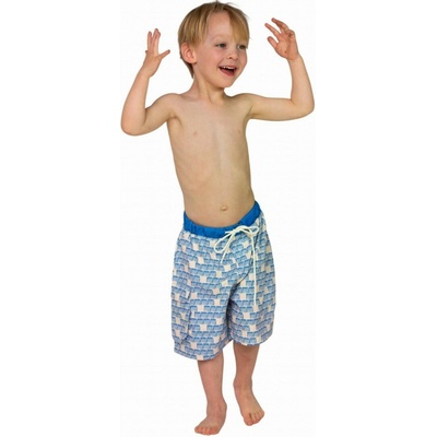 DucKsday Manta Boardshort Boy modrá/biela