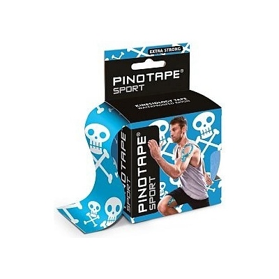 Pino Pinotape Sport Jolly Roger modrý 5 cm x 5 m
