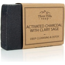 Tree Hills Soap přírodní mýdlo s aktivním uhlím a šalvějí 100 g