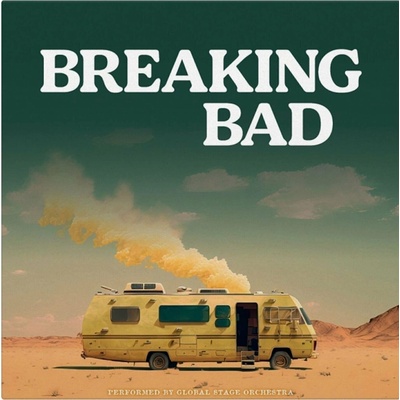 Global Stage Orchestra - Breaking Bad Clear Vinyl LP