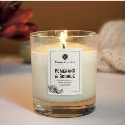 Kimmy Candles Pomeranč a skořice 220 g