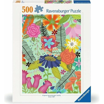 RAVENSBURGER Květinová džungle 500 dílků