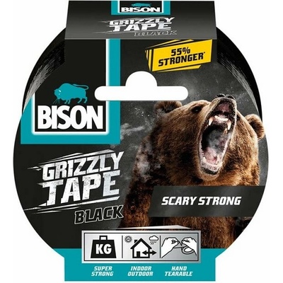 BISON GRIZZLY TAPE 10 m černá